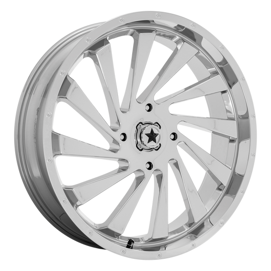 MSA Offroad Wheels M46 BLADE UTV CHROME 20X7 4X137 ET +0 CB 112.1