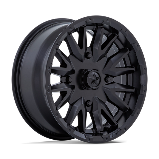 MSA Offroad Wheels M49 CREED UTV MATTE BLACK 14X7 4X110 ET +10 CB 86