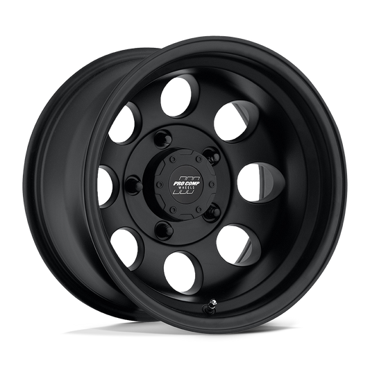 Pro Comp Alloys PA69 VINTAGE FLAT BLACK 16X8 5X5.0 ET -12 CB 78.1