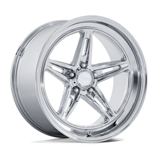 American Racing Vintage VN514 GROOVE CHROME 20X8.5 5X4.75 ET +6 CB 72.56