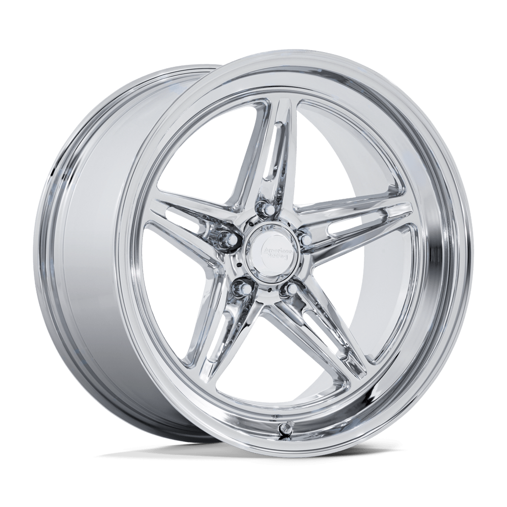 American Racing Vintage VN514 GROOVE CHROME 20X8.5 5X5.0 ET +6 CB 78.1