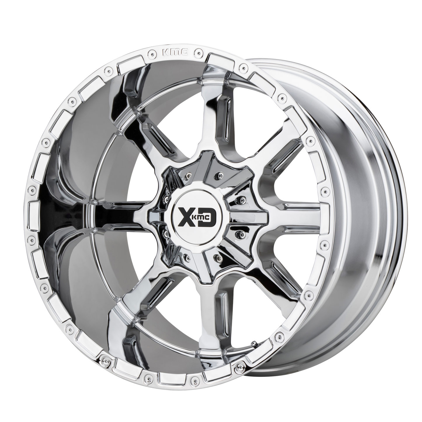 XD XD838 MAMMOTH CHROME 20X9 8X6.5 ET +0 CB 125.1