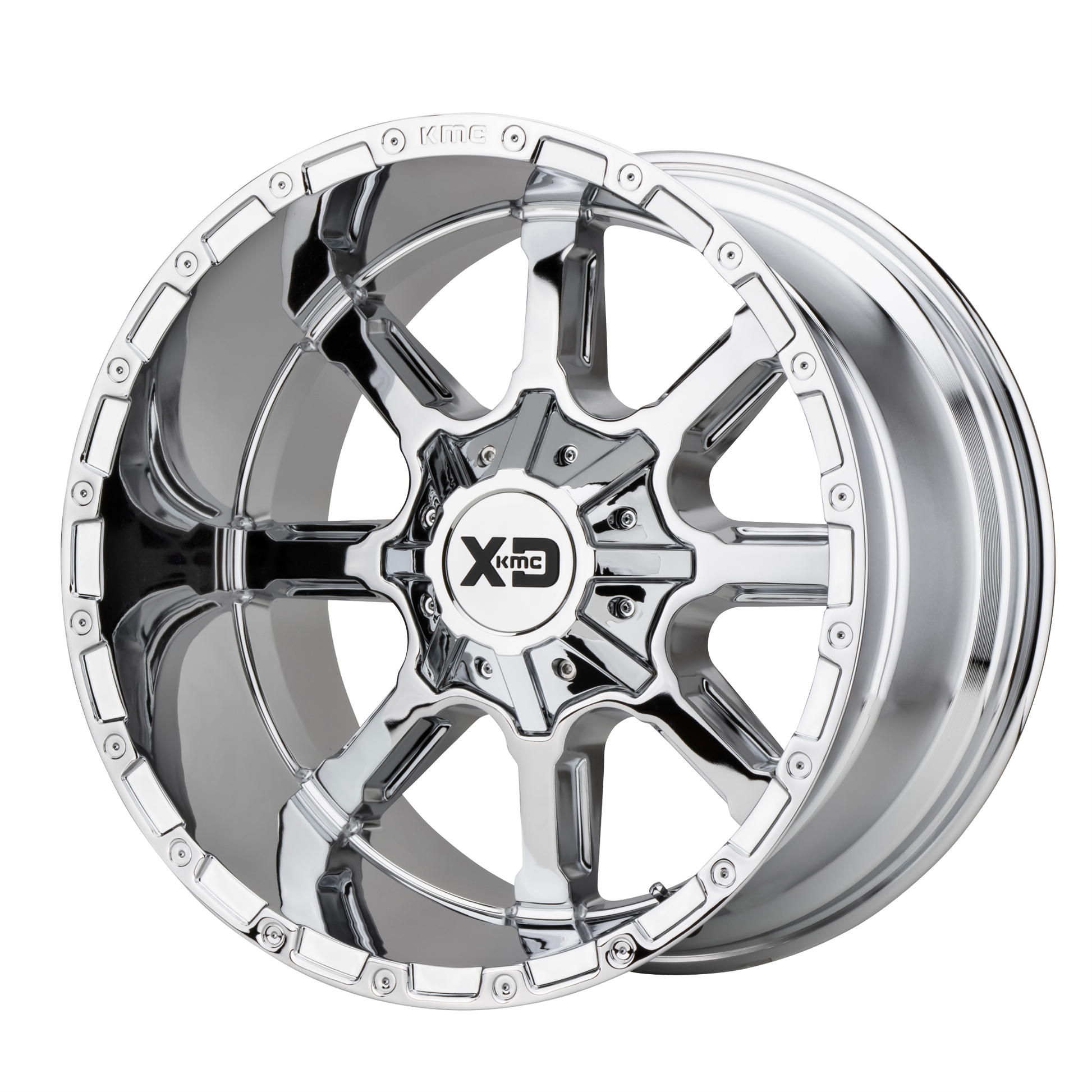 XD XD838 MAMMOTH CHROME 20X9 8X6.5 ET +0 CB 125.1