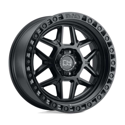 Black Rhino Hard Alloys KELSO MATTE BLACK 18X9 6X5.5 ET +12 CB 112.1
