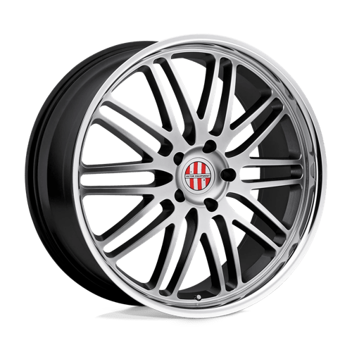 Victor Equipment LEMANS HYPER SILVER W/ MIRROR CUT LIP 18X11 5X130 ET +52 CB 71.5
