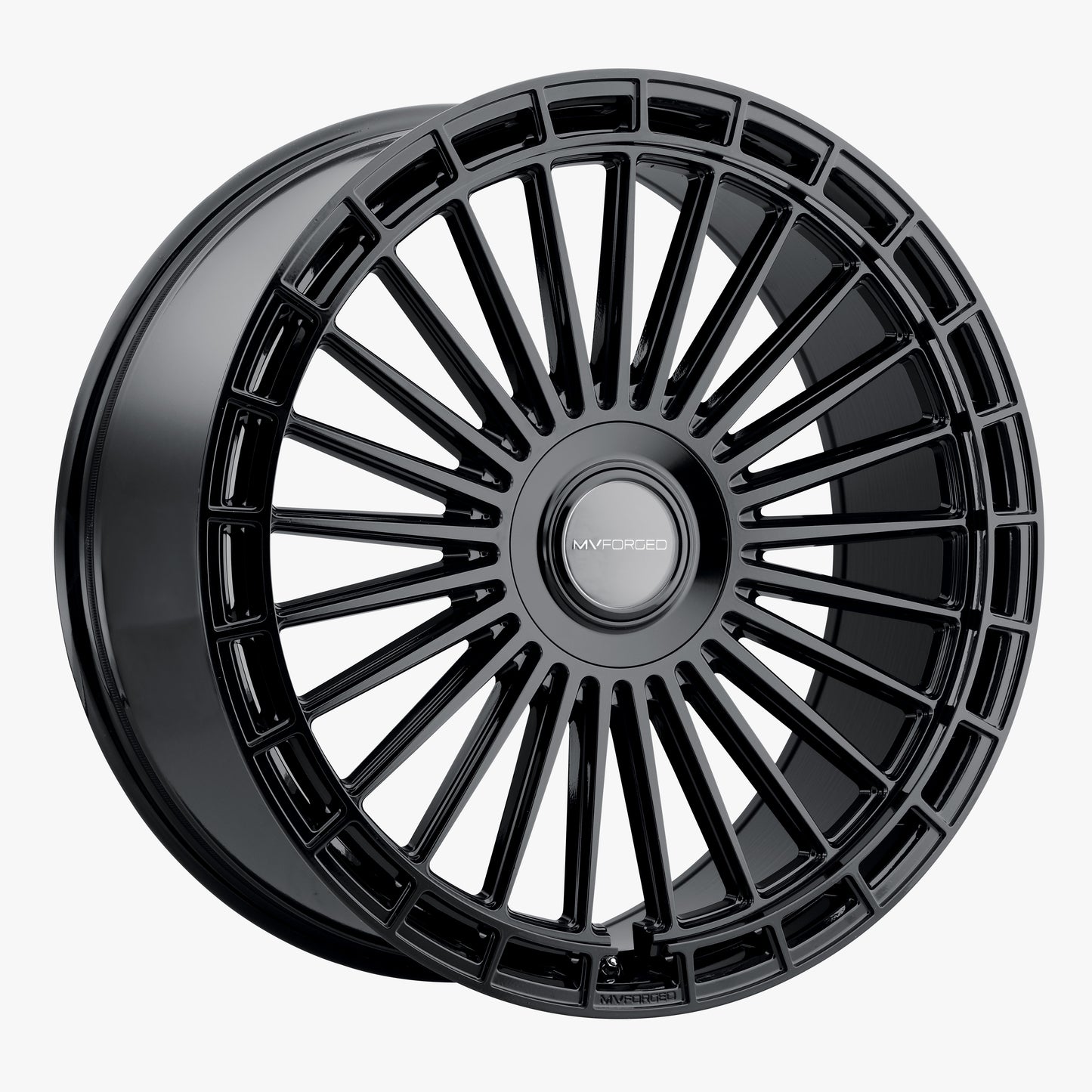 22.0X10.5 MVF40 Custom Pcd Gloss Black