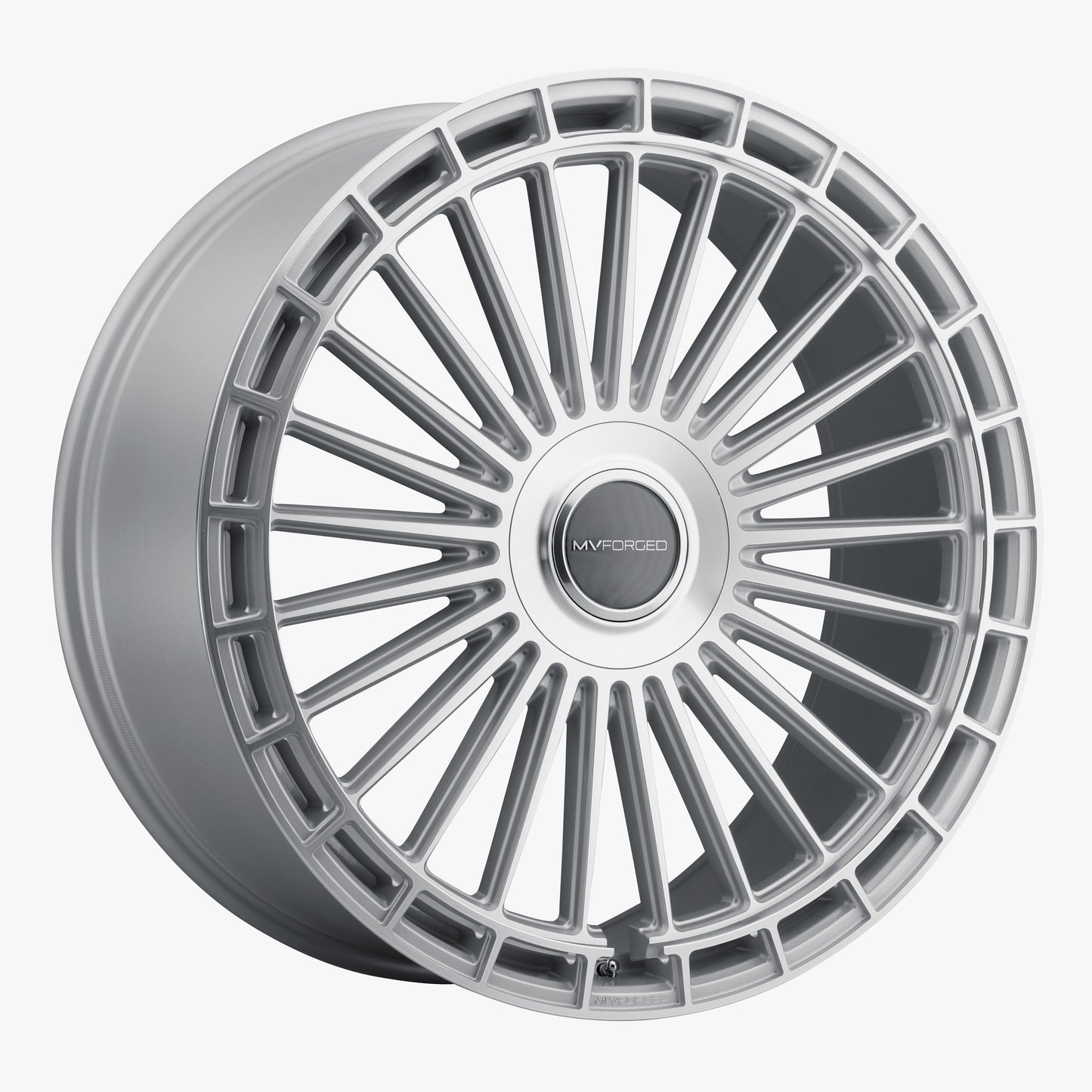 24X10.0 5X112 +10 DIAMOND SILVER MVF40 41051210 MVF40MS-P1