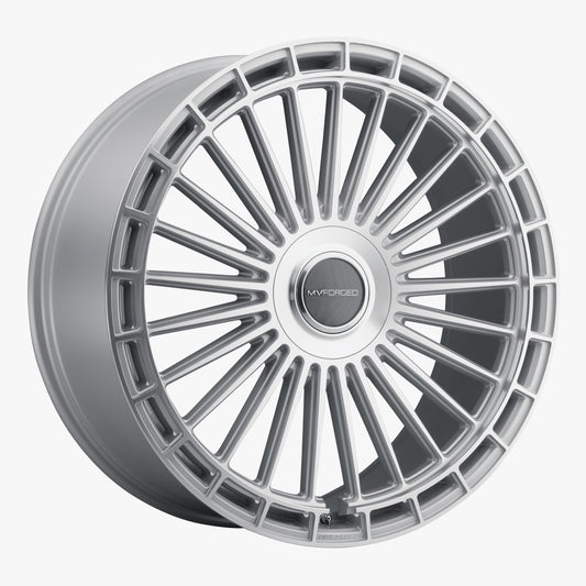 24x9.0 5X112 +0 DIAMOND SILVER MVF40 49051200 MVF40MS-P1