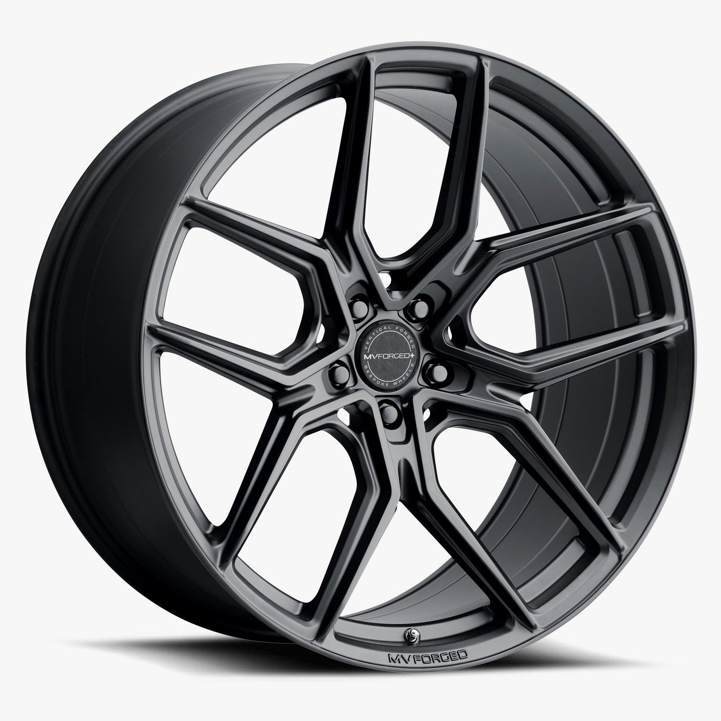 20.0X10.5 MVF5 Custom Offset Custom Pcd Satin Black