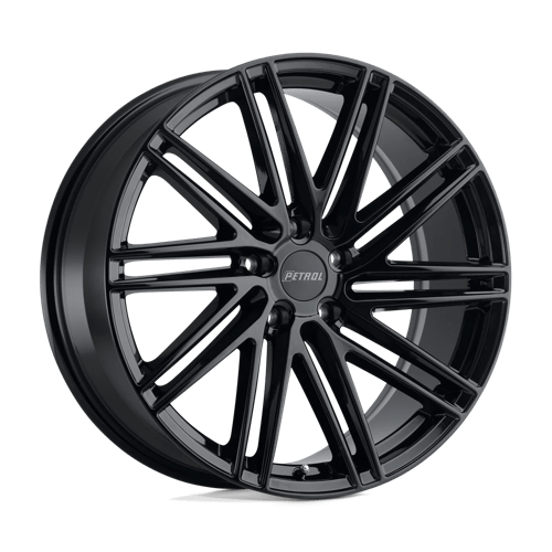 Petrol P1C GLOSS BLACK 18X8 5X4.25 ET +40 CB 72.1