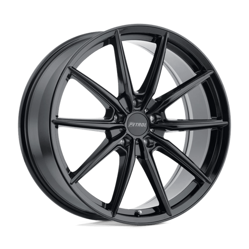 Petrol P4B GLOSS BLACK 17X8 5X110 ET +40 CB 72.1