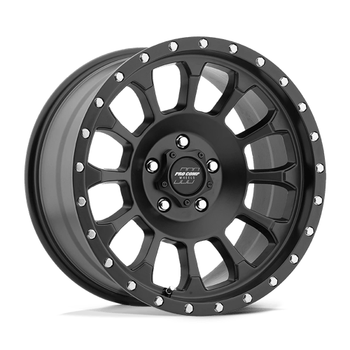 Pro Comp Alloys PA34 ROCKWELL SATIN BLACK 17X8.5 6X135 ET +0 CB 87.1