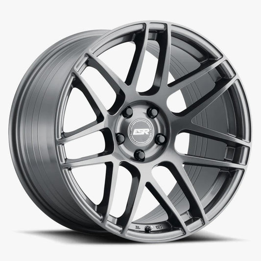 18X10.5 5X110 (CUSTOM DRILL) +22 72.56 GLOSS GRAPHITE RF1 80551422 RF1GR 5X110