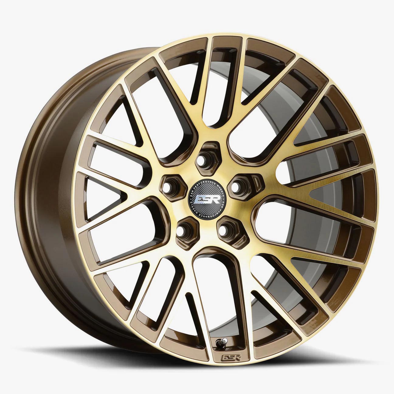 18X10.5 5X100 +22 72.56 GLOSS BRUSHED BRONZE RF11 80550022 RF11BCB