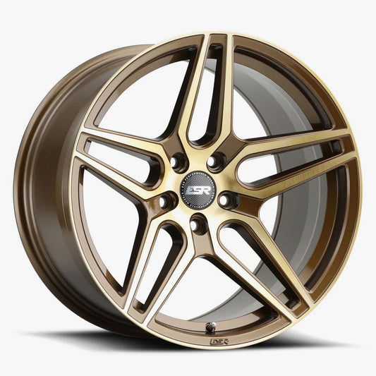 CUSTOM DRILL RF15 19X8.5 -15 67.1 GLOSS BRUSHED BRONZE ..PCD:..(-15 TO +30) OFFSET 985111CC RF15BCB