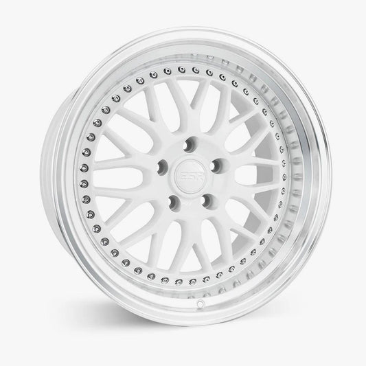 CUSTOM DRILL SR01 18X8.5 +30 67.1 GLOSS WHITE MACHINE LIP..PCD: 88511130 SR01WHT-ML