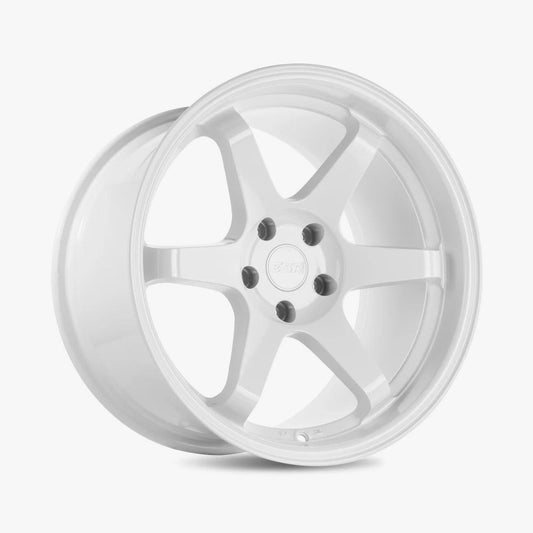 17X8.5 5X114.3 +30 72.56 FULL GLOSS WHITE SR07 78551430 SR07WHT
