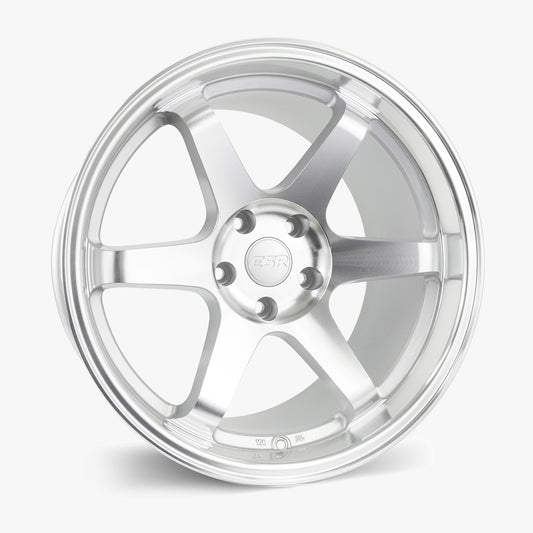 SR07 19X9.5 5X120.6 (CUSTOM DRILL) +35 HYPER SILVER FACE MACHINED LIP 99551435 SR07MF-ML 5X120.6