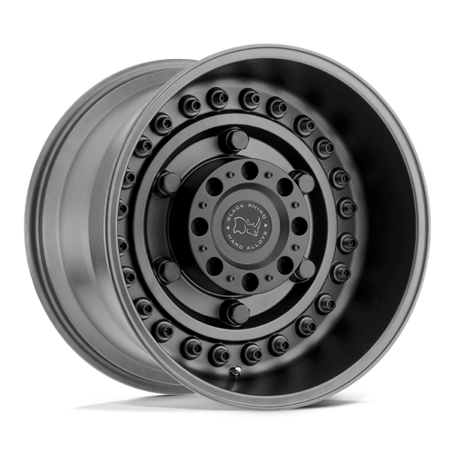 Black Rhino Hard Alloys ARMORY GUN BLACK 20X12 8X6.5 ET -44 CB 122.4