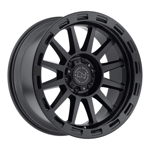 Black Rhino Hard Alloys REVOLUTION MATTE BLACK 22X10 5X5.0 ET -23 CB 71.5