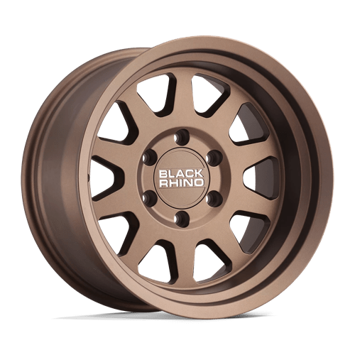 Black Rhino Hard Alloys STADIUM MATTE BRONZE 17X8.5 6X4.5 ET +0 CB 76.1