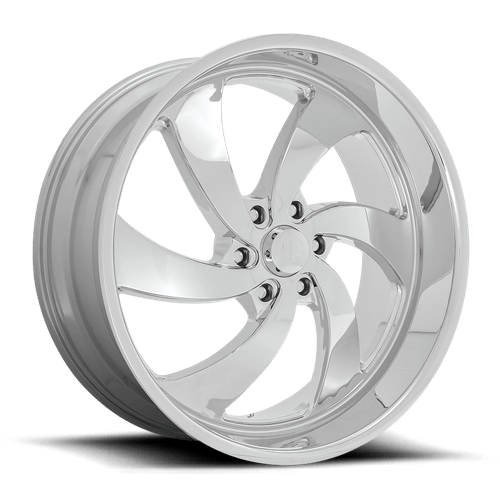 US Mag 1PC U132 DESPERADO CHROME 24X10 6X5.5 ET +25 CB 78.1