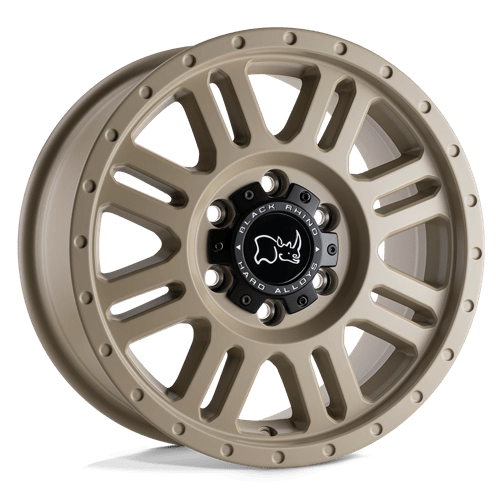 Black Rhino Hard Alloys YELLOWSTONE DESERT SAND 17X8 6X130 ET +38 CB 84.1